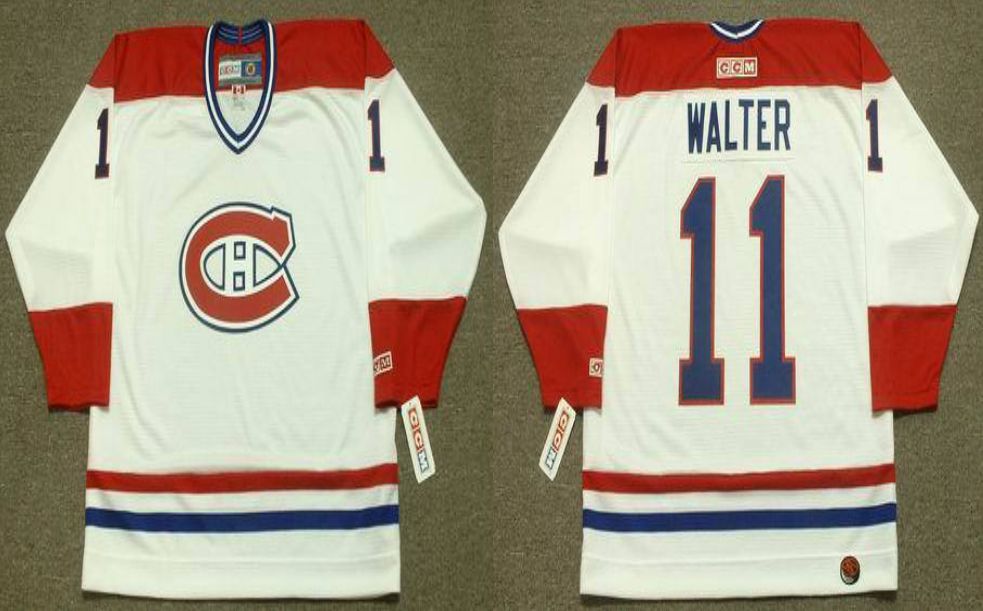 2019 Men Montreal Canadiens #11 Walter White CCM NHL jerseys